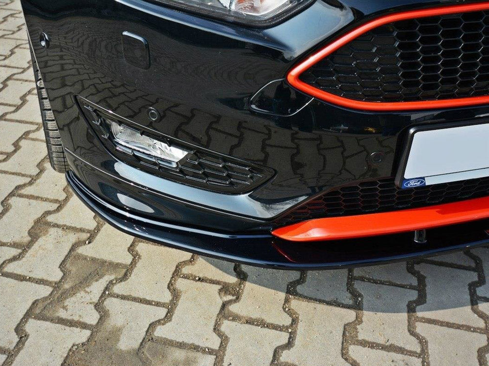 Maxton Design Front Splitter V.1 Ford Focus 3 St-line (Facelift) (2015-2018)