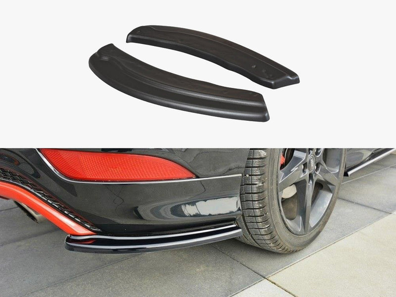 Maxton Design Rear Side Splitters Ford Focus Mk3 ST-Line (Facelift) 2015-2018