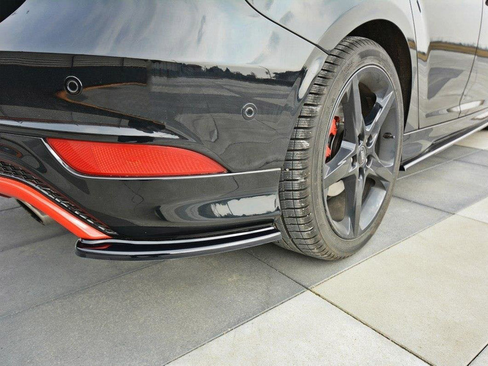 Maxton Design Rear Side Splitters Ford Focus Mk3 ST-Line (Facelift) 2015-2018
