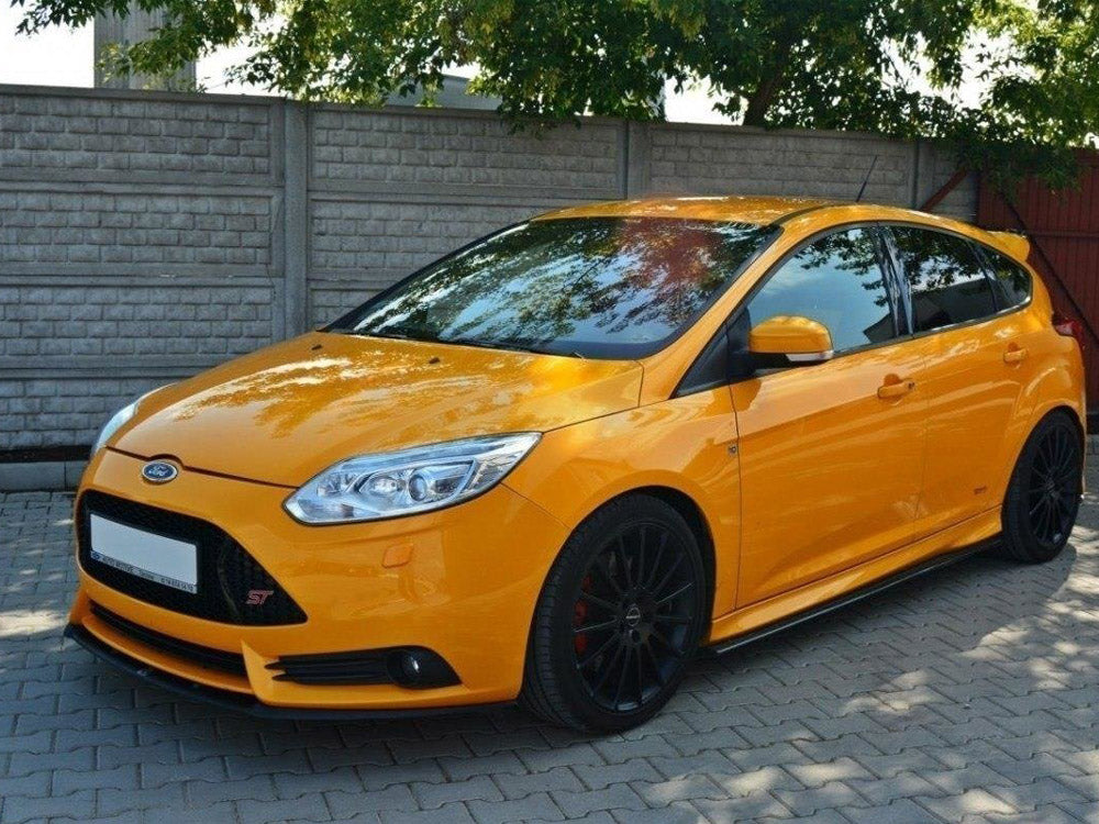 Maxton Design Front Splitter Ford Focus Mk3 ST (Cupra) Preface Model