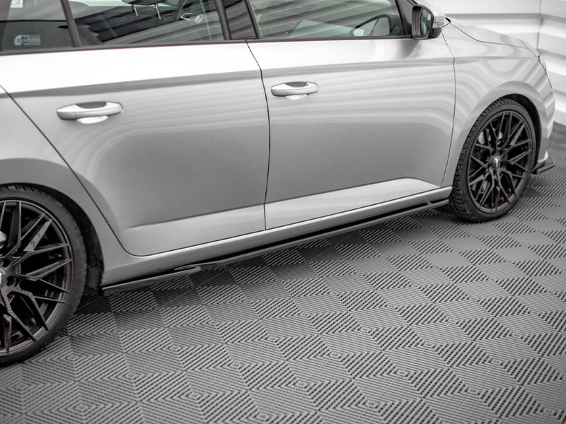 Maxton Design Side Skirts Diffusers Skoda Fabia MK3 (2014-2019)