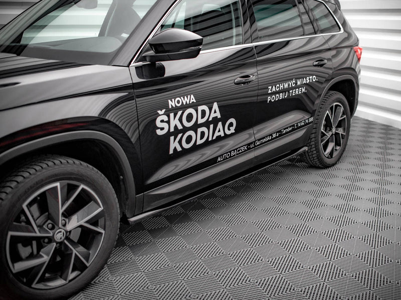 Maxton Design Side Skirts Diffusers Skoda Kodiaq Mk1 Facelift