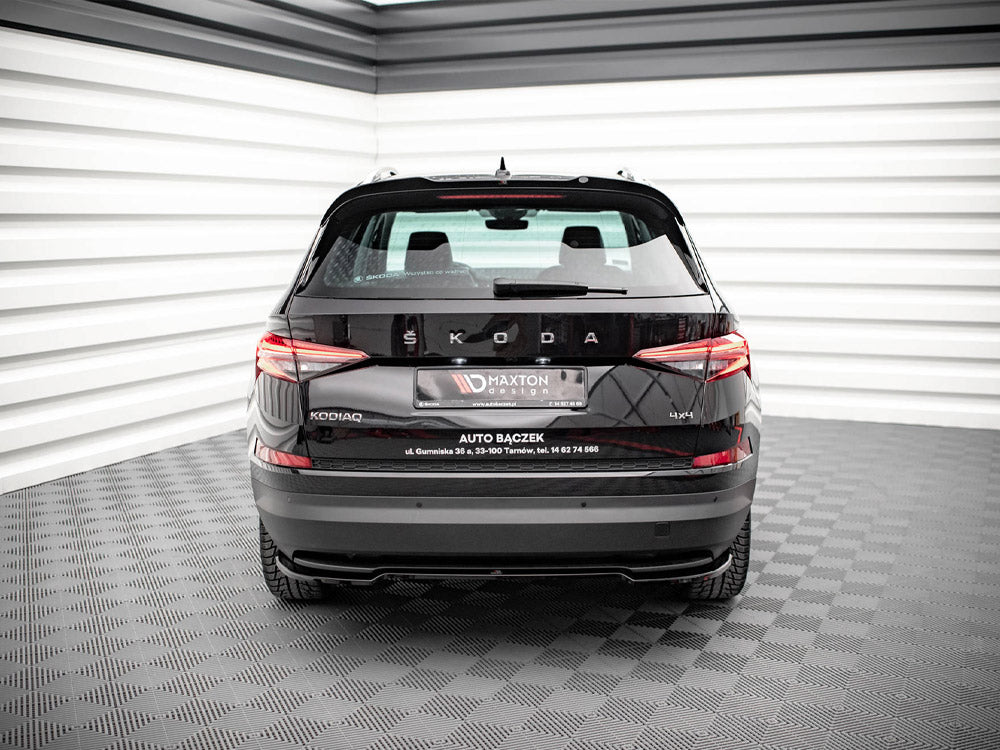 Maxton Design Central Rear Splitter Skoda Kodiaq Mk1 Facelift