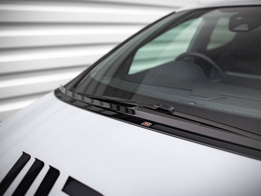 Maxton Design Bonnet Extension Ford Fiesta Mk8 Standard / ST-Line / ST CARBON LOOK