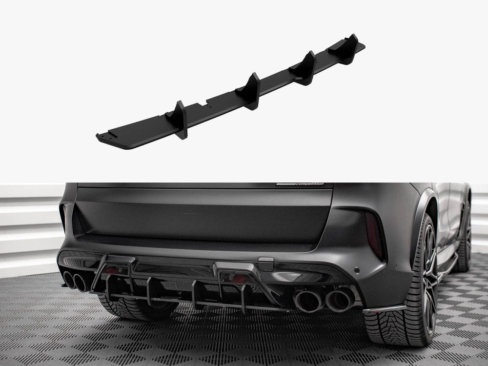 Maxton Design Street PRO Rear Diffuser BMW X5M F95 / F95 Facelift
