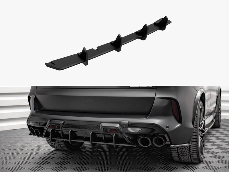 Maxton Design Street PRO Rear Diffuser BMW X5M F95 / F95 Facelift