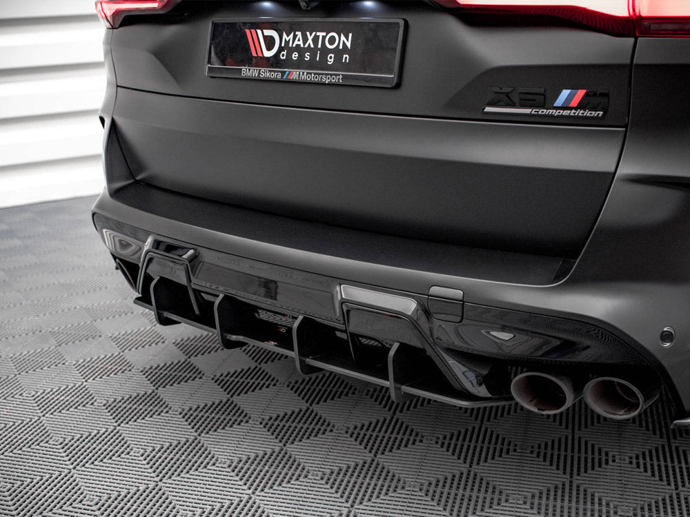 Maxton Design Street PRO Rear Diffuser BMW X5M F95 / F95 Facelift