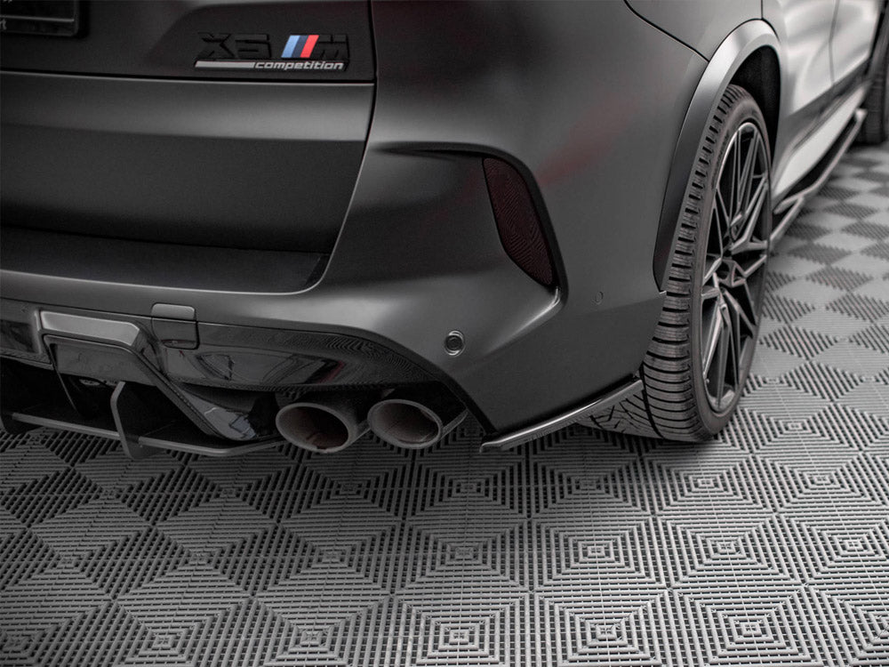 Maxton Design Rear Side Splitters BMW X5M F95 / F95 Facelift