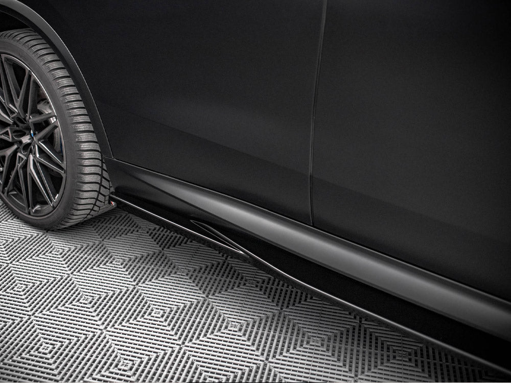 Maxton Design Side Skirt Diffusers BMW X5M F95 / F95 Facelift