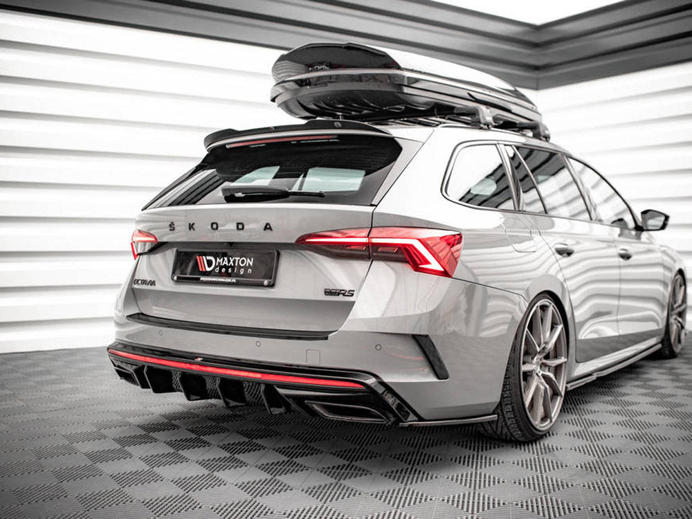 Maxton Design Rear Side Splitters V.3 Skoda Octavia RS Mk4