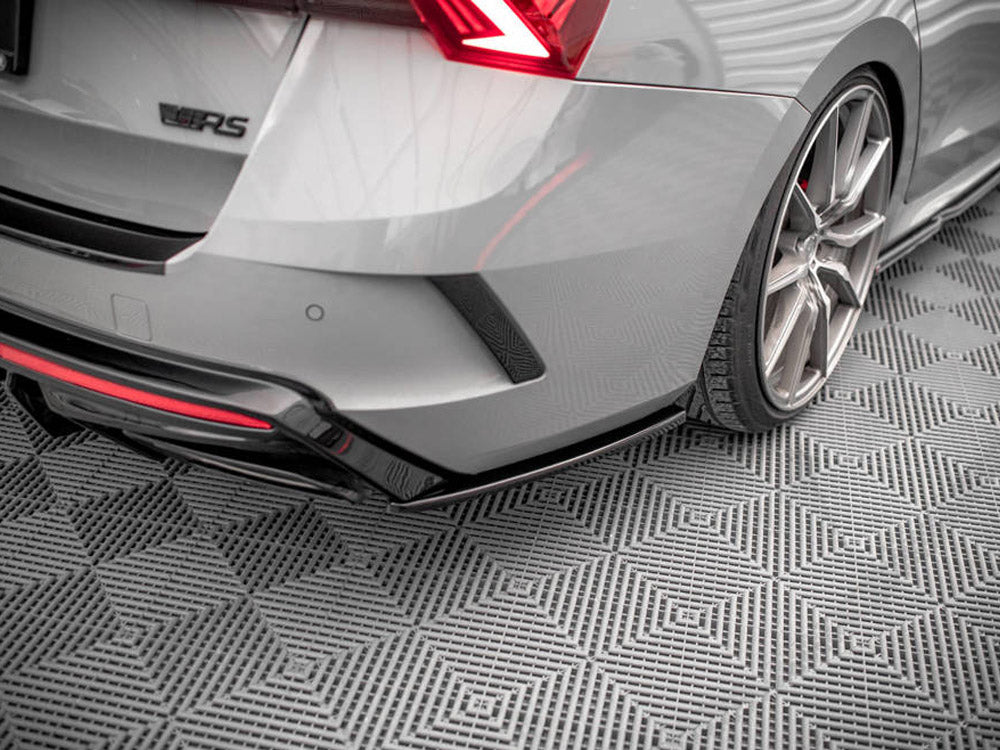 Maxton Design Rear Side Splitters V.3 Skoda Octavia RS Mk4