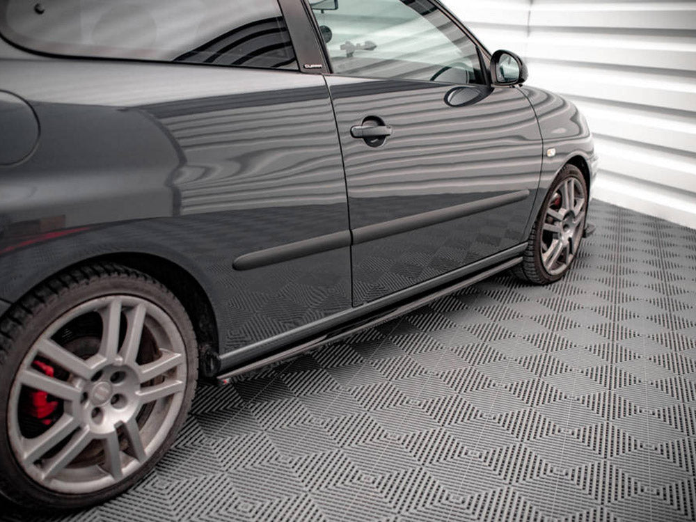 Maxton Design Side Skirts Diffusers Seat Ibiza Cupra MK3 (2004-2008)