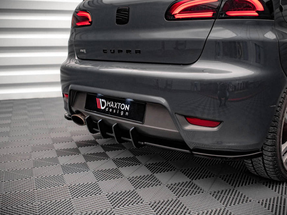 Maxton Design Street PRO Rear Diffuser Seat Ibiza Cupra MK3 (2004-2008)