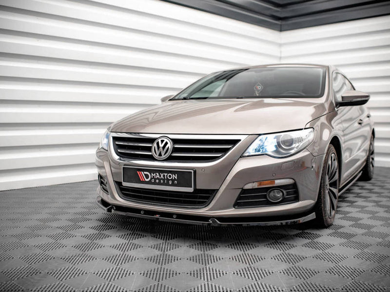 Maxton Design Front Splitter V.3 VW Passat CC (2008-2012)