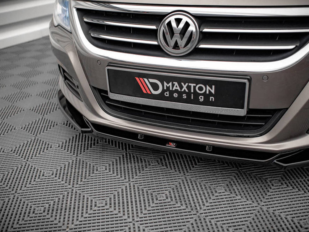 Maxton Design Front Splitter V.4 VW Passat CC (2008-2012)