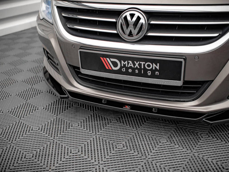 Maxton Design Front Splitter V.4 VW Passat CC (2008-2012)
