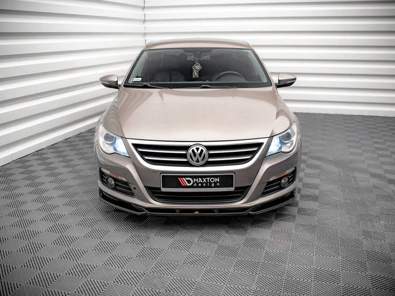 Maxton Design Front Splitter V.4 VW Passat CC (2008-2012)