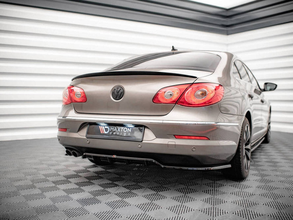 Maxton Design Central Rear Splitter (Vertical Bars) VW Passat CC