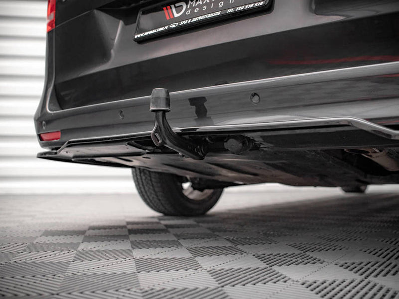 Maxton Design Rear Splitter (Vertical Bars) Mercedes V-Class AMG-Line W447 Facelift