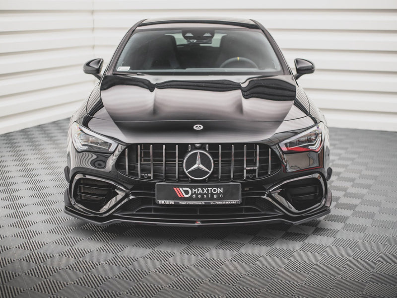 Maxton Design Front Splitter V.1 Mercedes-AMG CLA 45 Aero C118