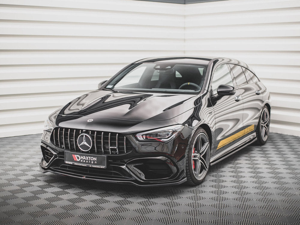 Maxton Design Front Splitter V.1 Mercedes-AMG CLA 45 Aero C118