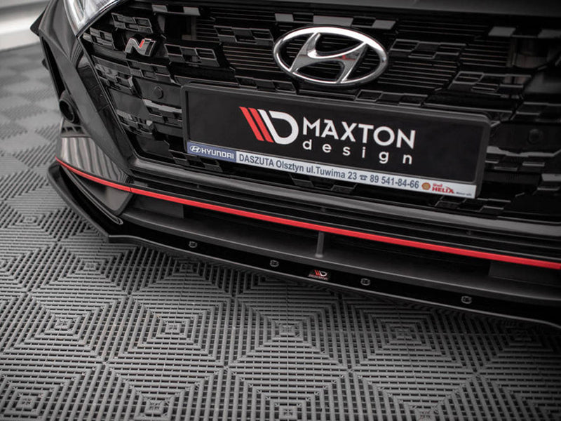 Maxton Design Front Splitter V.1 Hyundai I20 N Mk3