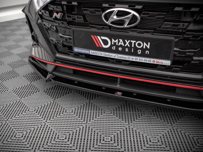 Maxton Design Front Splitter V.2 Hyundai I20 N Mk3