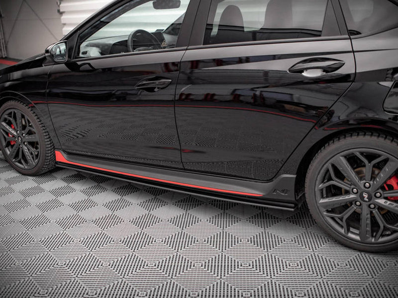 Maxton Design Street PRO Side Skirts Diffusers Hyundai I20 N Mk3