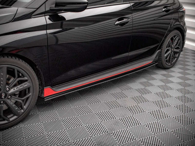 Maxton Design Street PRO Side Skirts Diffusers Hyundai I20 N Mk3