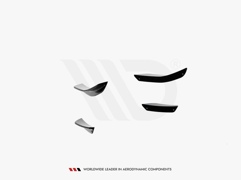 Maxton Design Front Bumper Wings (Canards) Hyundai I20 N Mk3
