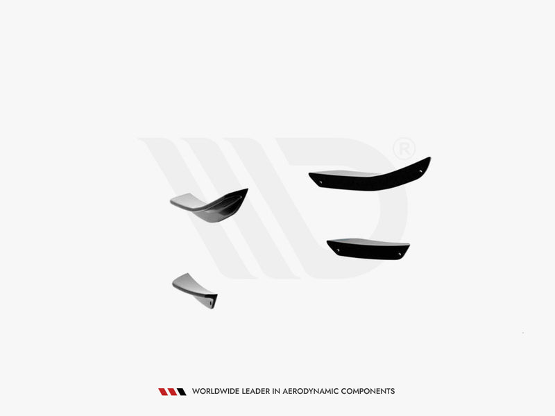 Maxton Design Front Bumper Wings (Canards) Hyundai I20 N Mk3