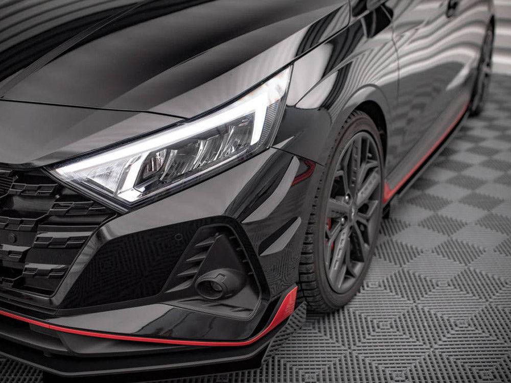 Maxton Design Front Bumper Wings (Canards) Hyundai I20 N Mk3