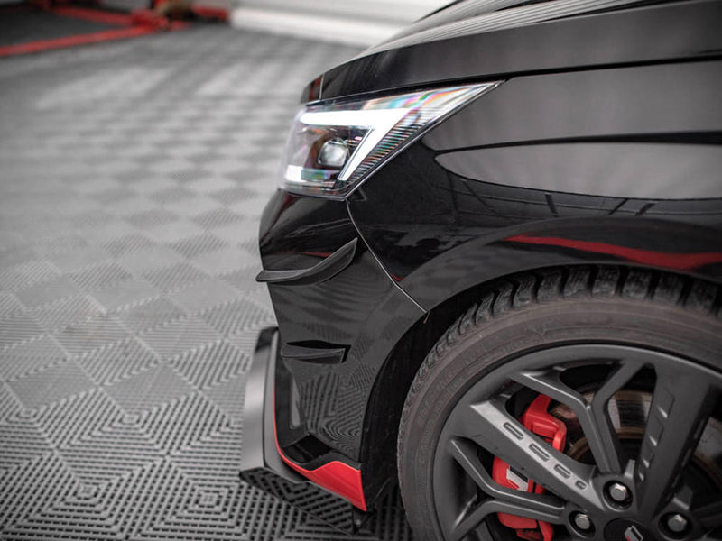 Maxton Design Front Bumper Wings (Canards) Hyundai I20 N Mk3