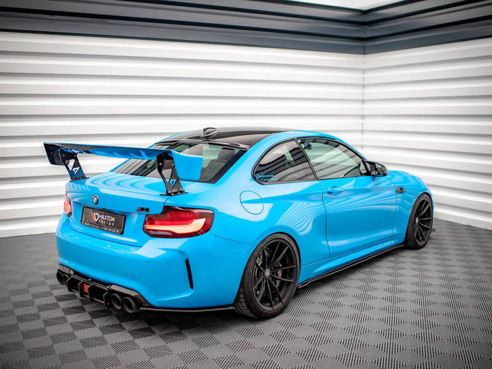 Maxton Design Street PRO Rear Side Splitters Bmw M2 F87 (2016-2020)