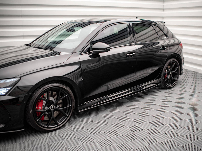 Maxton Design Street PRO Side Skirts Diffusers Audi RS3 Sportback 8Y