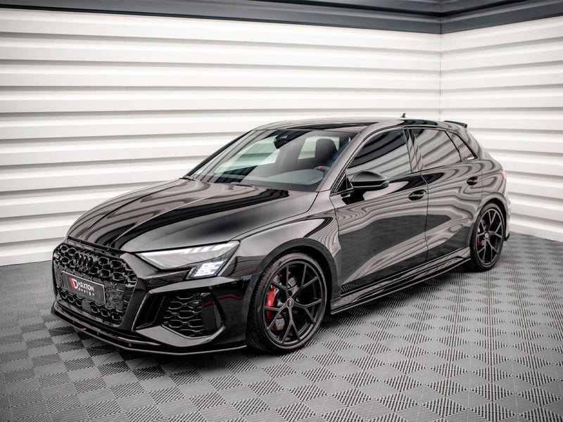 Maxton Design Street PRO Side Skirts Diffusers Audi RS3 Sportback 8Y