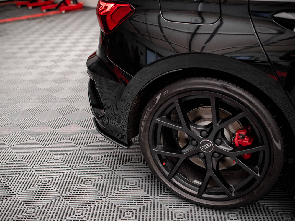 Maxton Design Street PRO Rear Side Splitters Audi RS3 Sportback 8Y