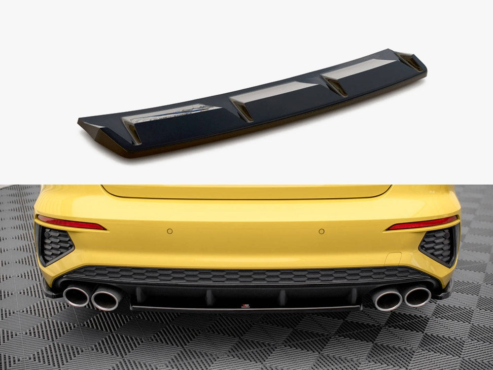 Maxton Design Central Rear Splitter Audi S3 Sedan 8Y