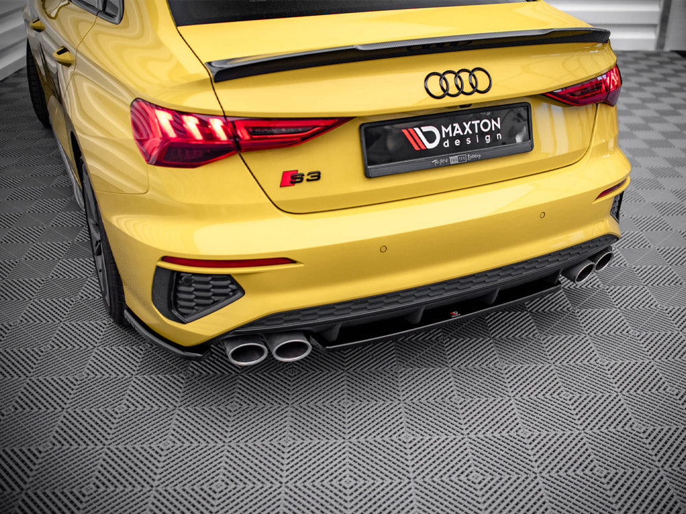 Maxton Design Central Rear Splitter Audi S3 Sedan 8Y