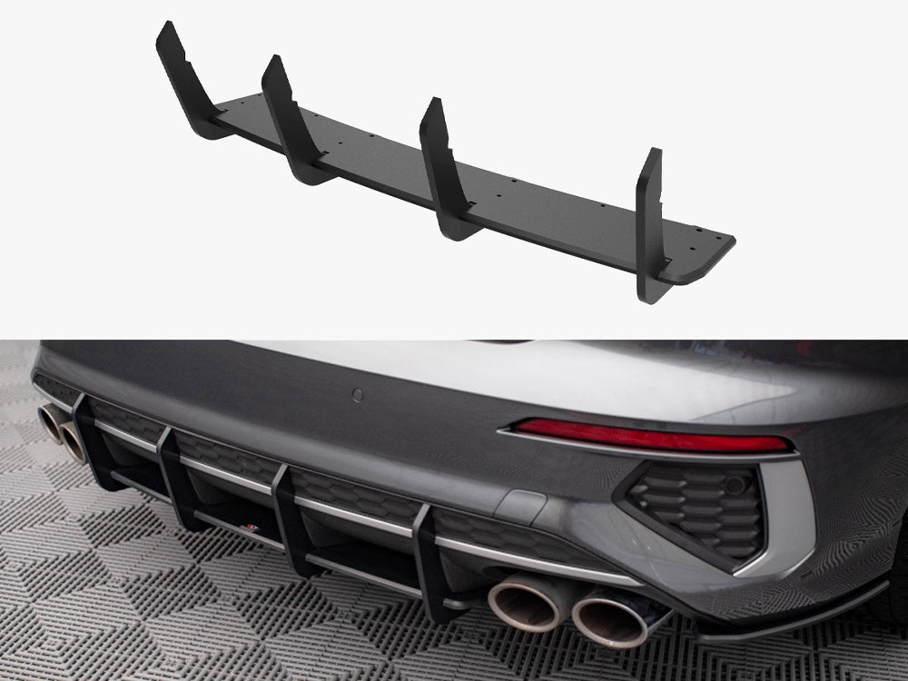 620d Diffuser Maxton Design Street PRO Rear Diffuser Audi S3 Sedan 8Y (2020-)