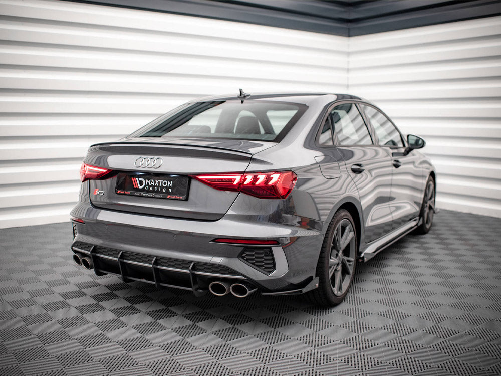 Maxton Design Street PRO Rear Diffuser Audi S3 Sedan 8Y (2020-)