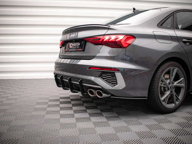 Maxton Design Street PRO Rear Diffuser Audi S3 Sedan 8Y (2020-)