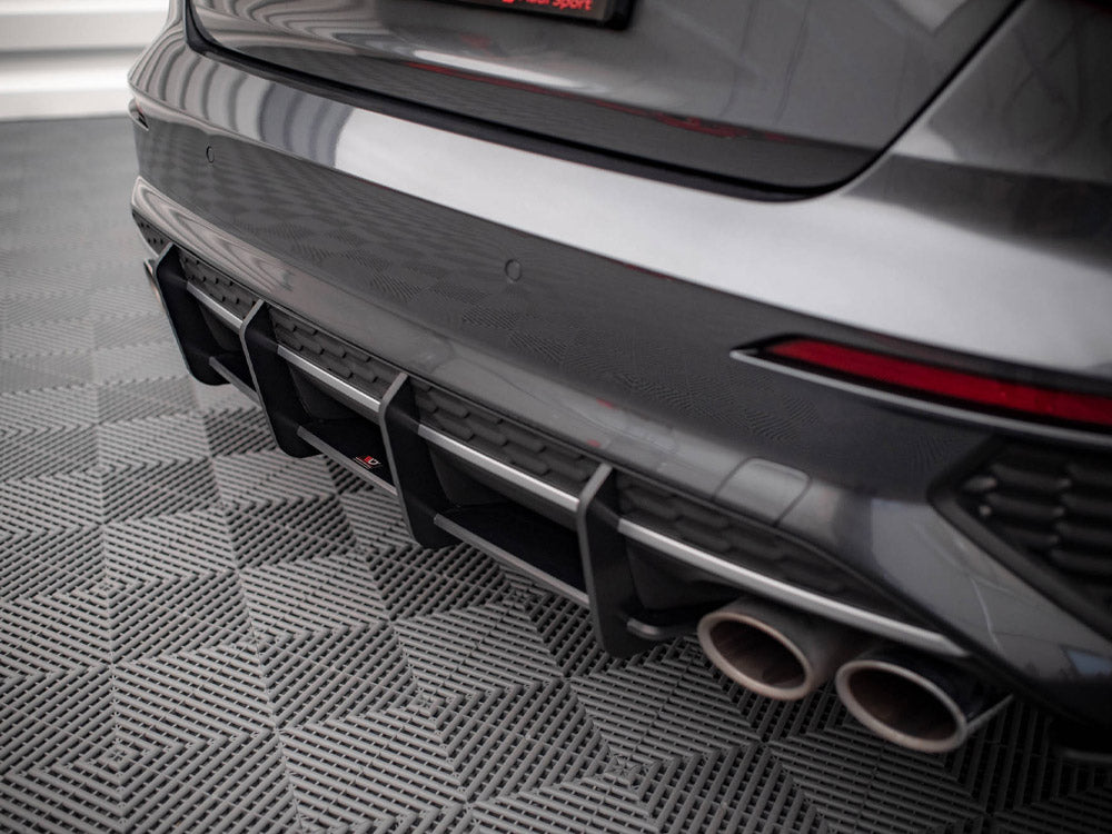 Maxton Design Street PRO Rear Diffuser Audi S3 Sedan 8Y (2020-)