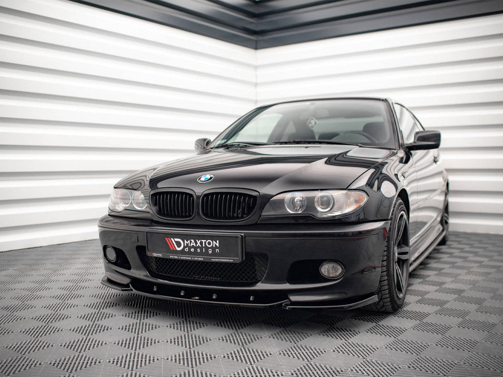 Maxton Design Front Splitter V.2 Bmw 3 Coupe M-pack E46 (1999-2005)
