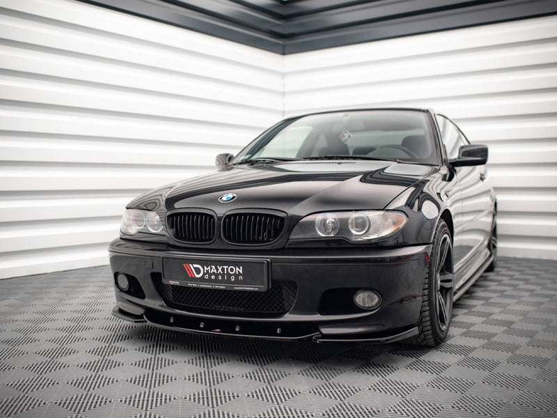 Maxton Design Front Splitter V.2 Bmw 3 Coupe M-pack E46 (1999-2005)