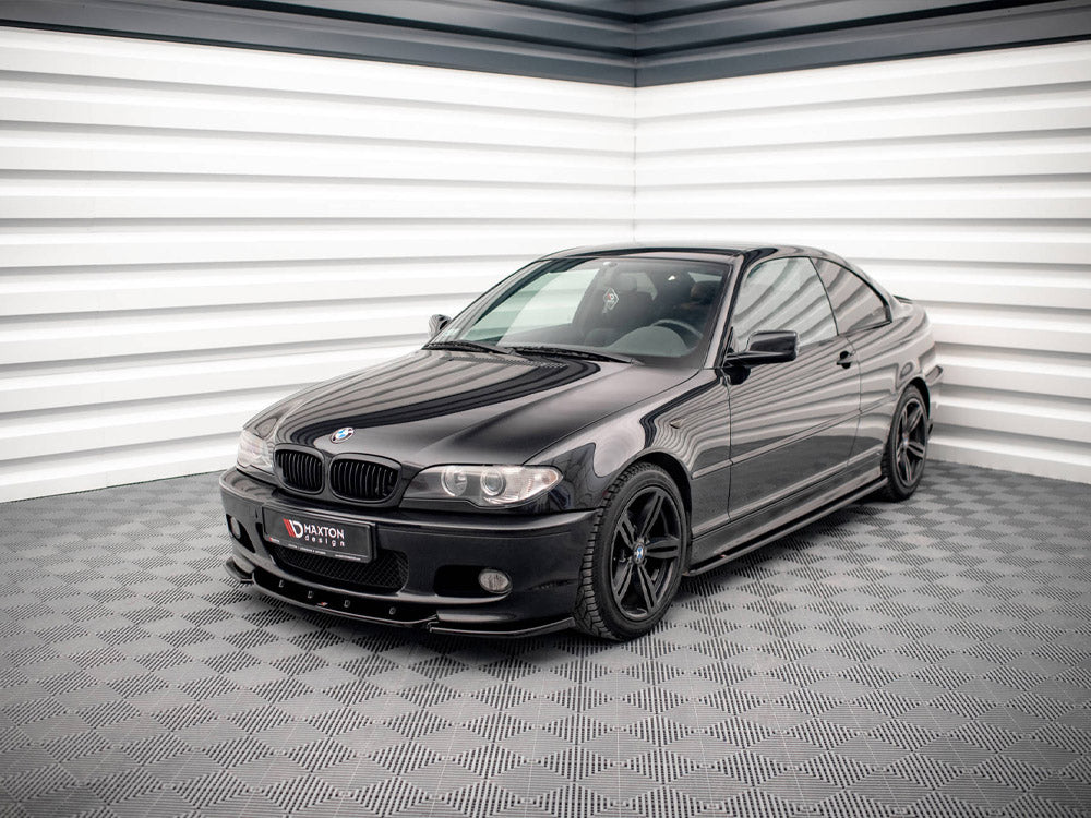 Maxton Design Side Skirts Diffusers V.2 Bmw 3 Coupe M-pack E46 (1999-2005)