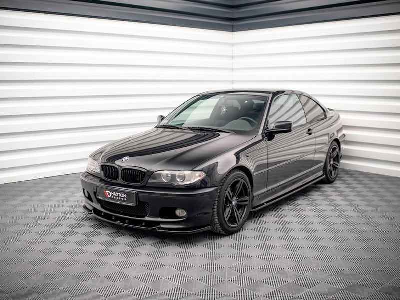Maxton Design Side Skirts Diffusers V.2 Bmw 3 Coupe M-pack E46 (1999-2005)