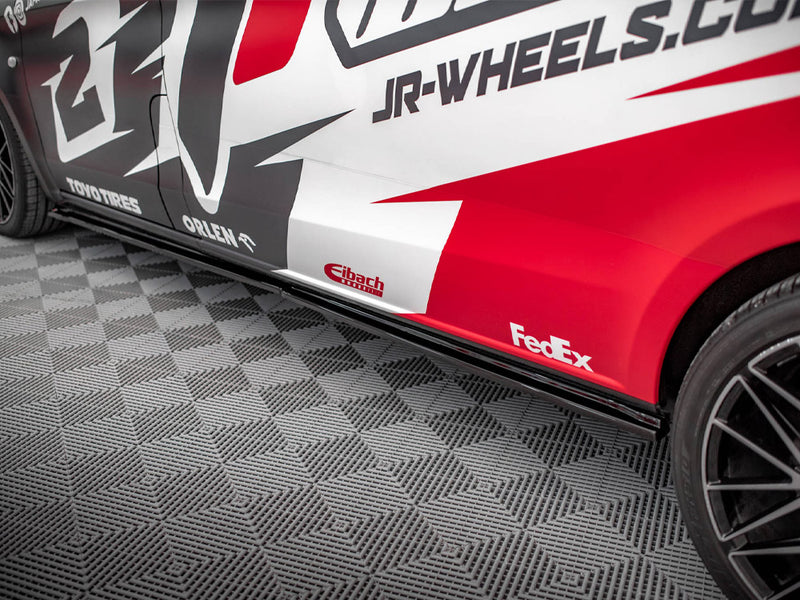 Maxton Design Side Skirt Diffusers Mercedes-Benz Vito Extra Long W447 Facelift / V Extra Long W447 Facelift