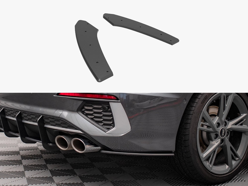 Maxton Design Street PRO Rear Side Splitters Audi S3 Sedan 8Y