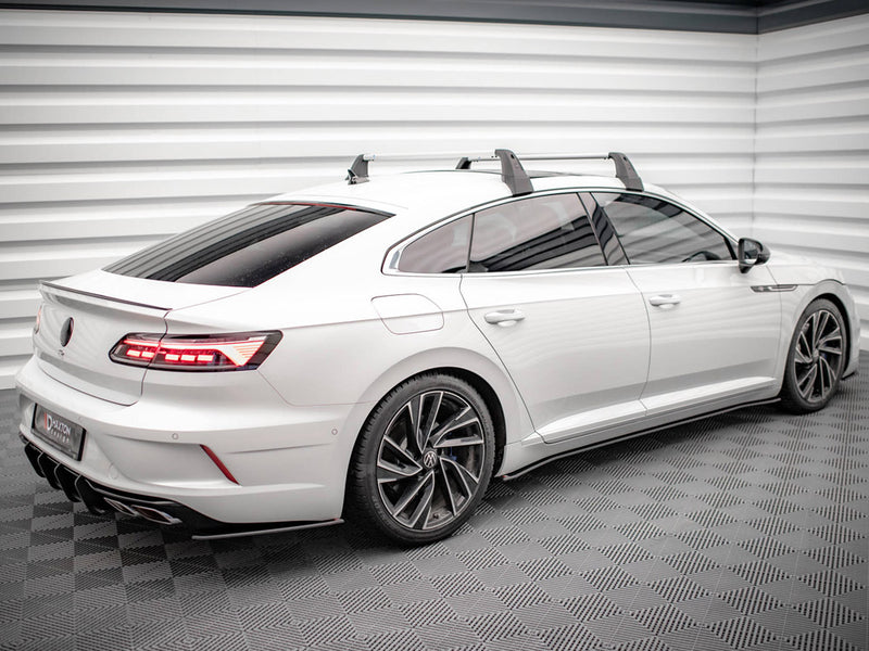 Maxton Design Street PRO Side Skirt Diffusers V.2 Volkswagen Arteon R / R-Line Sedan / Shooting Brake Mk1 Facelift